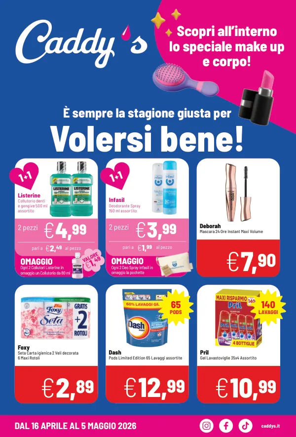 Caddy's — Caddy's - È sempre la stagione giusta per Volersi bene!