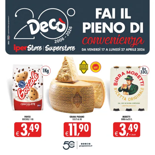Decò — IPERSTORE/SUPERSTORE DECO'