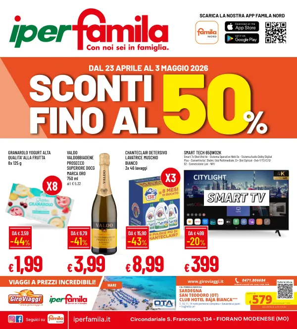 Iperfamila — Famila - Sconti Fino Al 50%