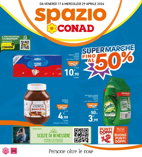 Conad — Conad - Supermarche Fino Al 50% Spazio Toscana