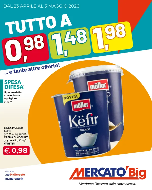 Mercatò — Mercatò - TUTTO A 0.98, 1.48, 1.98 ...e tante altre offerte!