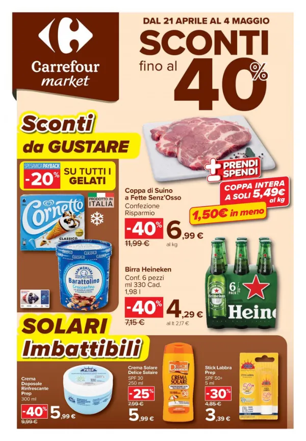 Carrefour — Sconti fino al 40%