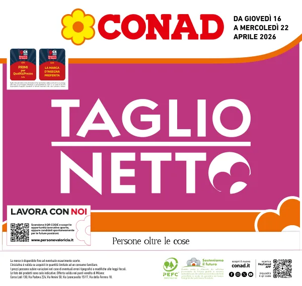 Conad — Conad - Taglio Netto