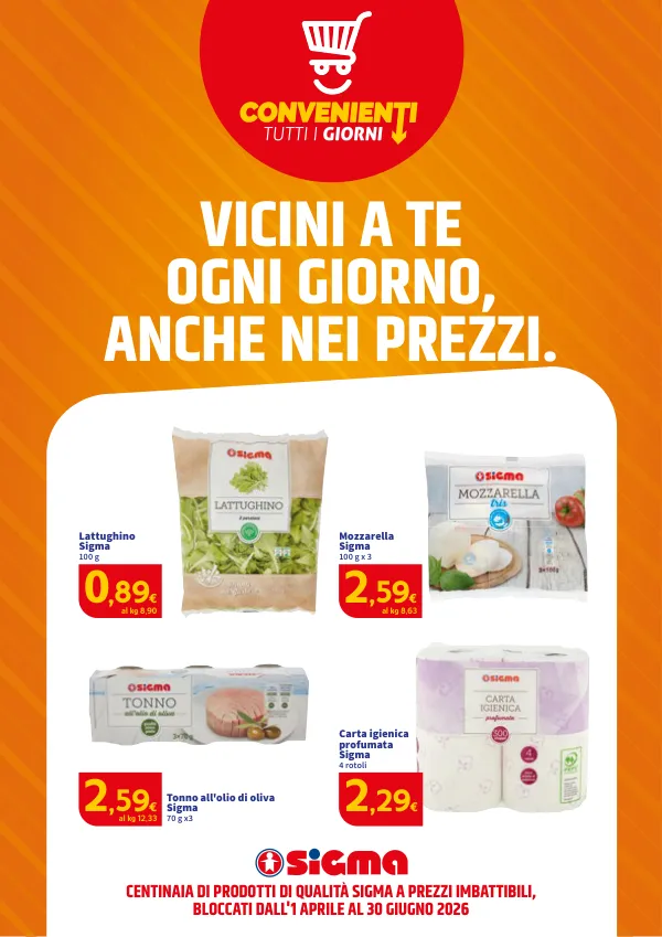 Sigma — Sigma - Convenienti tutti i giorni!