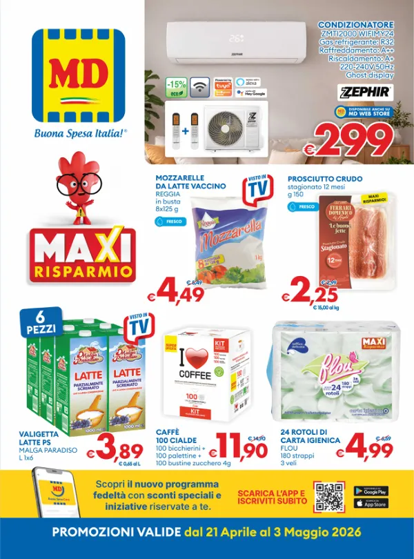 MD Discount — MD Discount - Dal 21 Aprile al 3 Maggio 2026