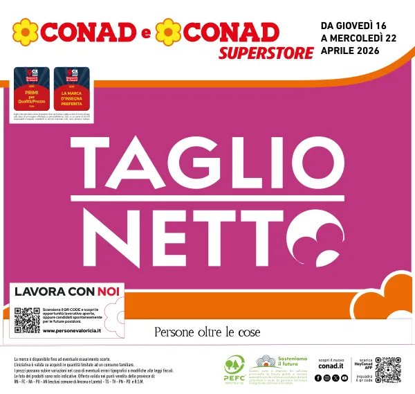 Conad — Conad - Taglio Netto