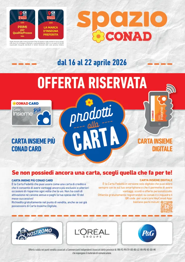 Conad — Conad - Prodotti Alla Carta