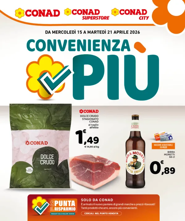 Conad — Conad - Convenienza Più