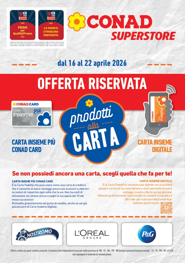 Conad — Conad - Prodotti Alla Carta