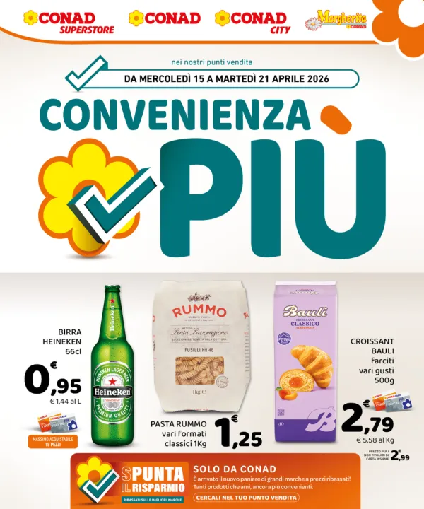 Conad — Conad - Convenienza Più