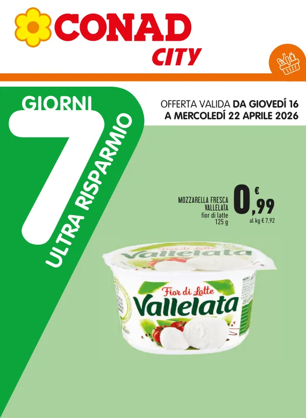 Conad — Conad - 7 Giorni Ultra Risparmio City Piemonte