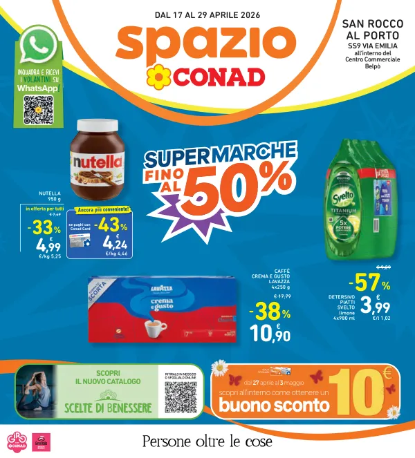 Conad — Conad - Supermarche Fino Al 50% - San Rocco Al Porto
