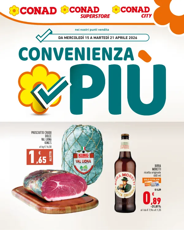 Conad — Conad - Convenienza Piu Superstore - Conad - City Lazio