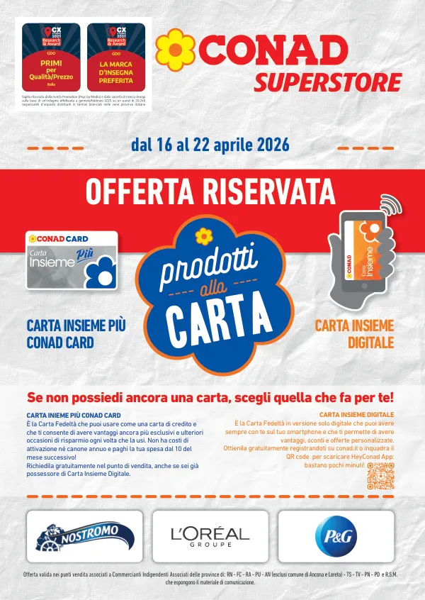 Conad — Conad - Prodotti Alla Carta