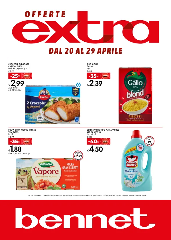 Bennet — OFFERTE EXTRA