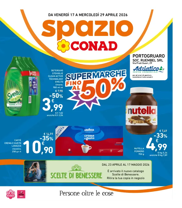 Conad — Conad - Supermarche Fino Al 50%