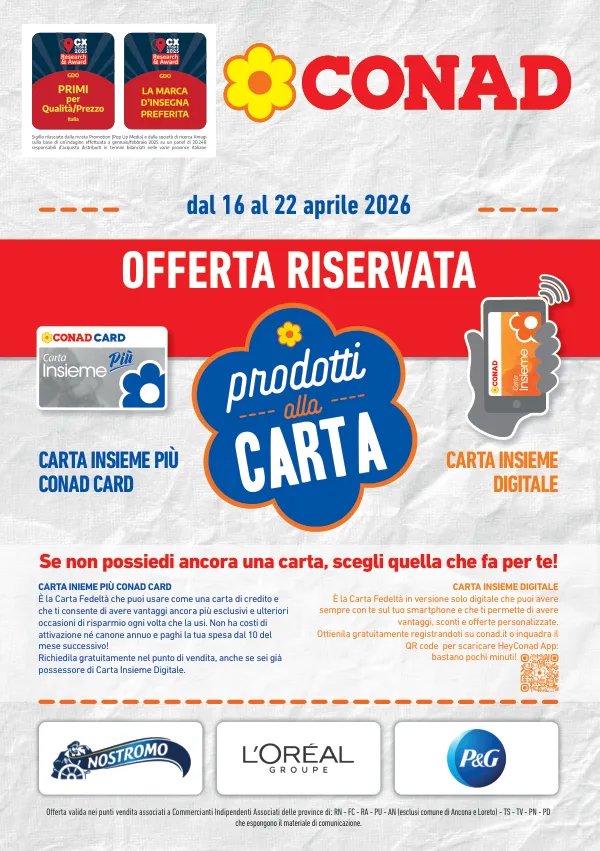 Conad — Conad - Prodotti Alla Carta