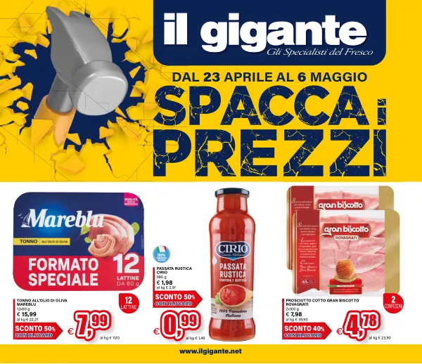 Il Gigante — Il Gigante - Spaccaprezzi