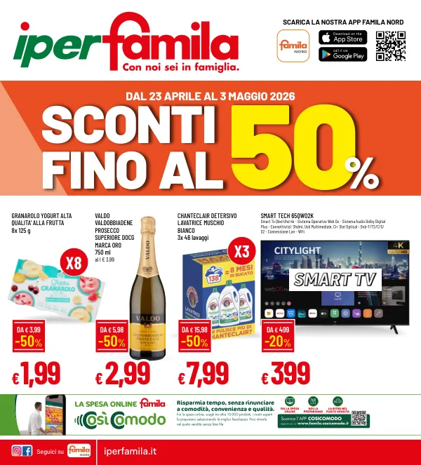 Iperfamila — Famila - Sconti Fino Al 50%