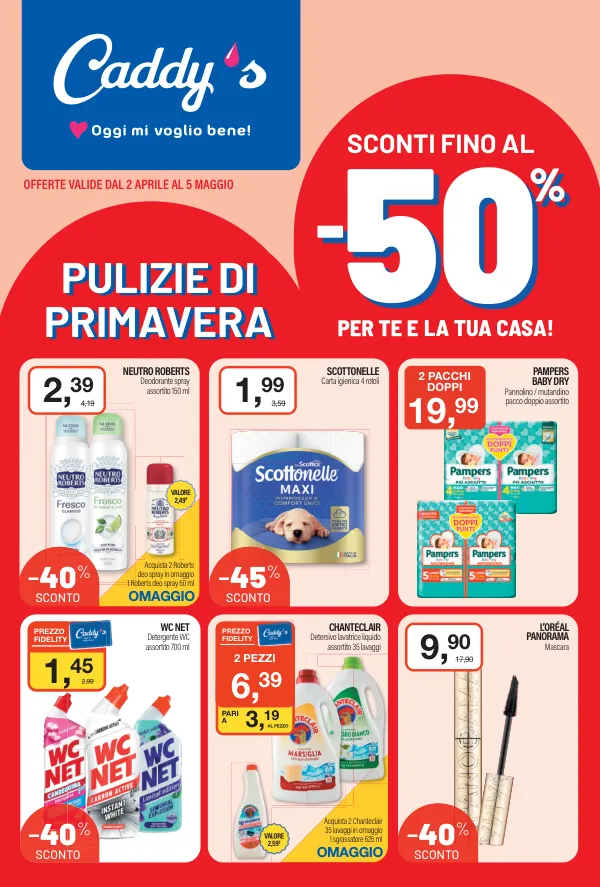 Caddy's — Caddy's - Pulizie di primavera