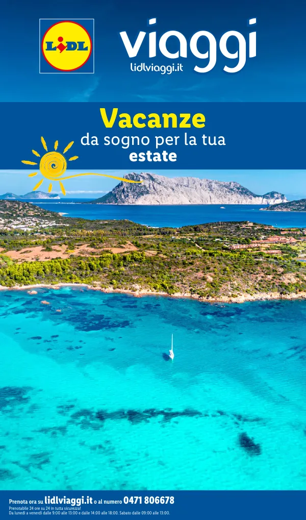 Lidl — Vacanze da sogno per la tua estate – Lidl Viaggi