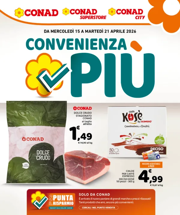 Conad — Conad - Convenienza Più
