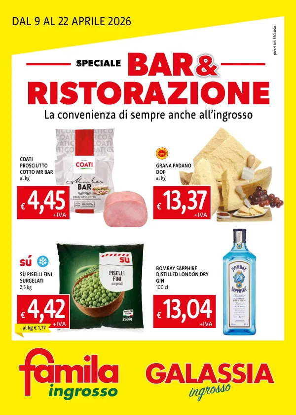 Famila — Famila - Speciale Bar & Ristorazione